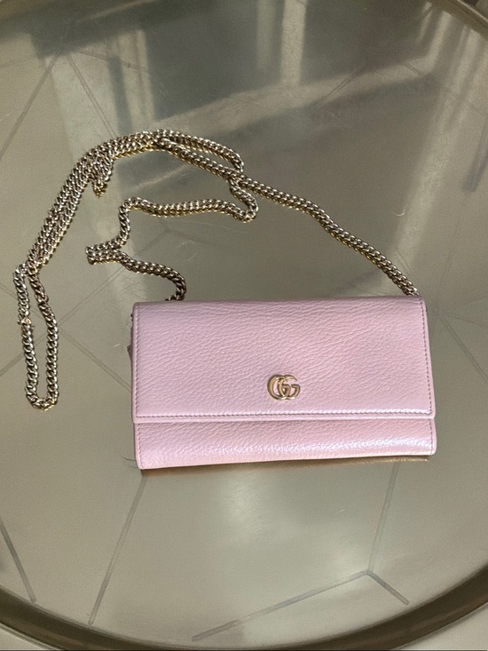 Gucci Handbags - GUCCI | AUTHENTIC LEATHER WALLET ON A CHAIN (WOC)